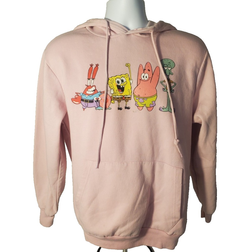 Nickelodeon SpongeBob Square Pants Small Pink Hoodie